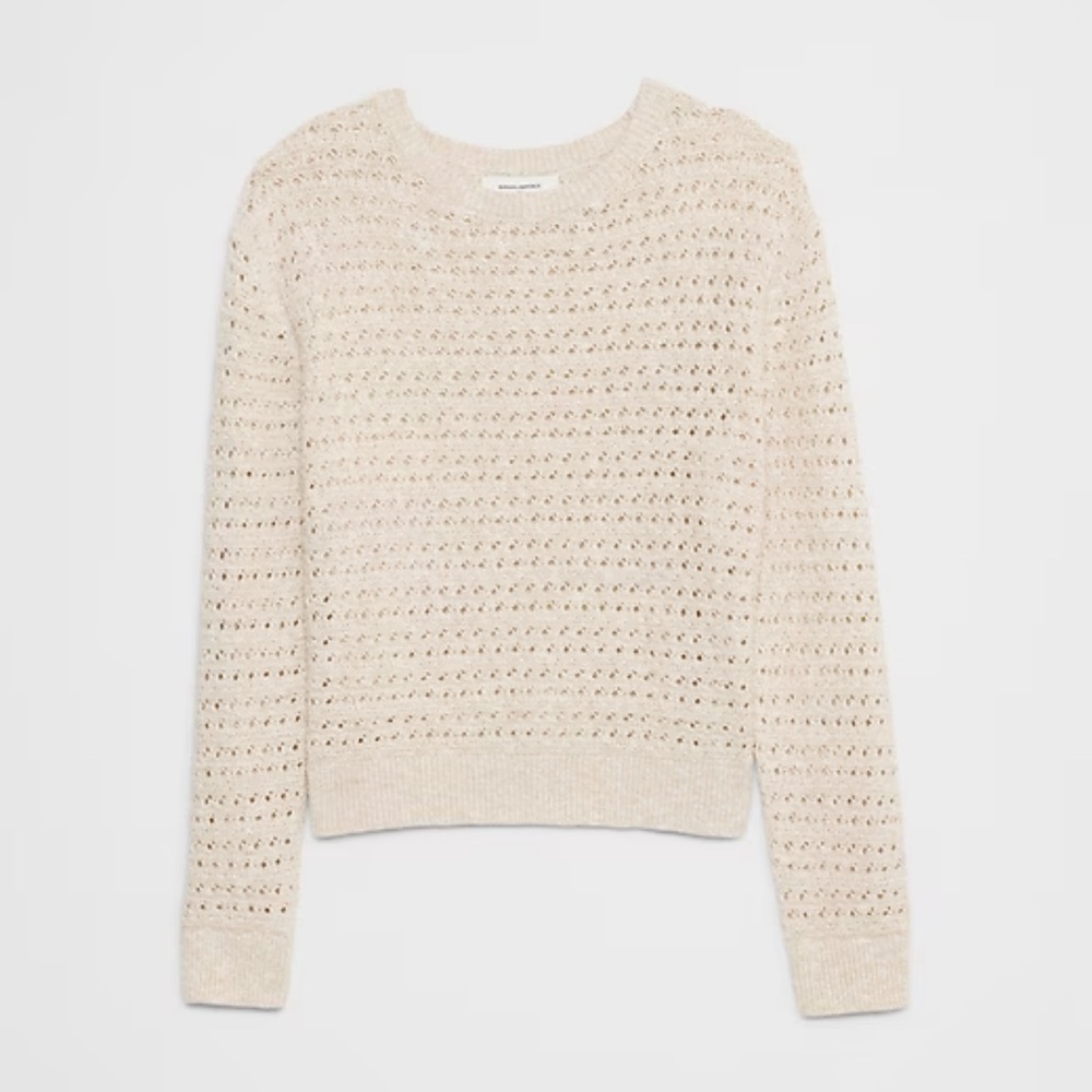 Banana Republic Open Stitch Pullover Sweater